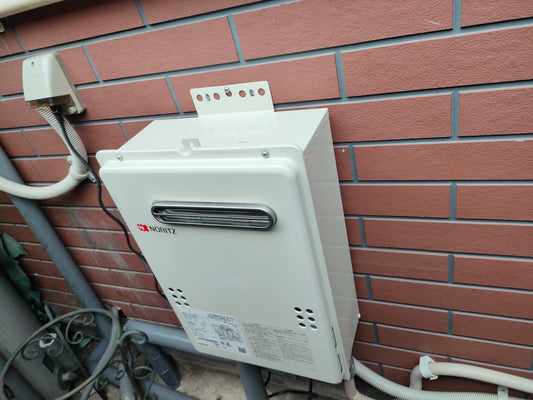 名古屋市北区 ノーリツガス給湯器GQ-2039WS-1交換工事
