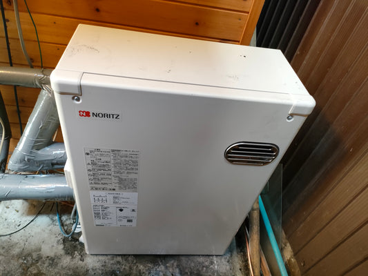 岐阜県関市 ノーリツ石油給湯器 OQB-4706Y 交換工事